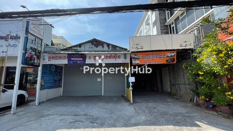 ដីនិងអាគារសម្រាប់ជួលនៅផ្លូវជាតិលេខ២ ចាក់អង្រែក្រោម