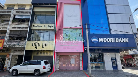 3 Stories Shophouse for Rent Near Bak Touk High School 