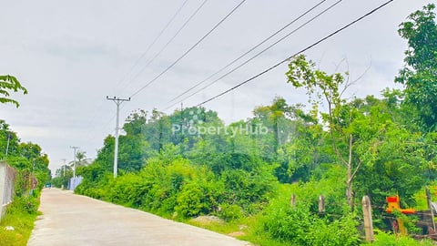Land for sale along concrete road, near G.E.G factory, near National Road 3
