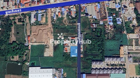 Land Plot 900sqm near Borey Chankiri  Idea for Warehouse or Weekend Home For Sale