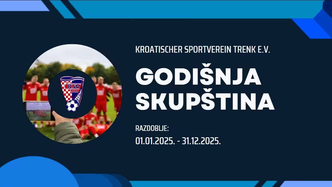 Održana godišnja skupština KSV Trenk – godina jasnog smjera