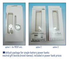 Default Package A - Single Battery Power Banks