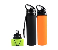 Foldable Silicone Bottle, 20 oz.