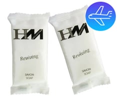 Rectangular White Hotel Soap Bar, 25g
