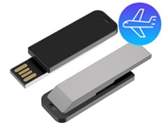 Paperclip Lightup Flash Drive