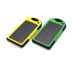 Portable Plastic Solar Power Bank