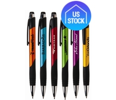 Ribbed Grip Ballpoint Pen