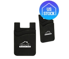 Silicone Phone Wallet with Double Pocket Holder