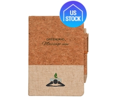 Hardcover Cork and Linen Journal
