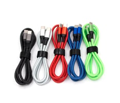 Nylon Braided Multifunction Charging Cable