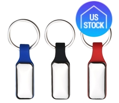 Silicone Strap Metal Keychain