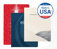 Softcover Notebook with Soft Touch Lamination