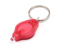 Mini Plastic LED Flashlight