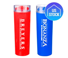 Double Wall Plastic Tumbler, 14 oz.