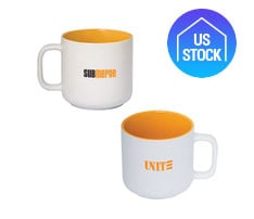 Colored Stoneware Mug, 13.5 oz.