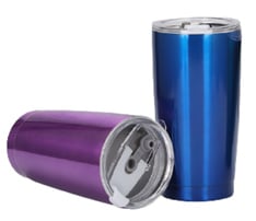 Double Wall Stainless Steel Tumbler, 20 oz.