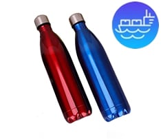 Double Wall Stainless Steel Water Bottle, 25 oz.