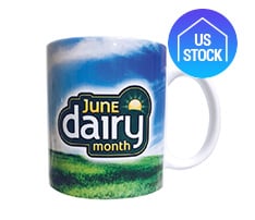 Full Color Custom Photo Ceramic Mug, 11 oz.
