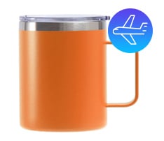 Double Wall Stainless Steel Mug, 12 oz.