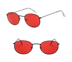 UV Protection Metal Frame Sunglasses