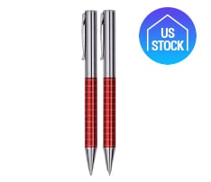 Executive Metallic Pen and Pencil Set