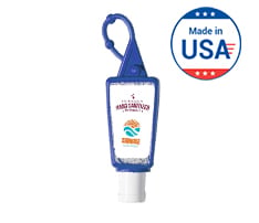Hand Sanitizer Gel with Silicone Holder, 1 oz.