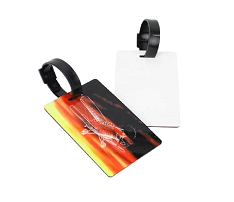 Fiberboard Luggage Tag with Adjustable Strap