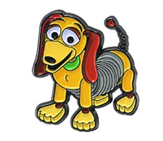 Dog Shaped Badge Lapel Pin