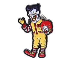 Clown Shaped Badge Lapel Pin