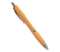 Eco-friendly Retractable Bamboo Pen
