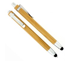 Eco-friendly Bamboo Pen With Stylus