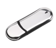 Metal Racetrack USB Flash Drive
