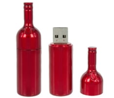Wine Bottle USB Flash Drive