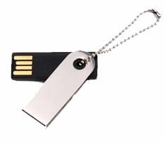 Mini Metal Swivel USB Flash Drive