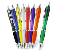 Silicone Grip Ballpoint Pen
