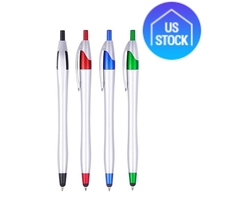 Silver Barrel Stylus Pen