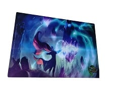 Rectangular Mouse Pad with Rubber Bottom