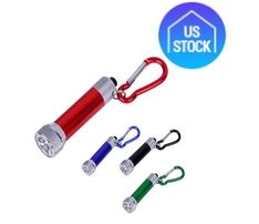5 LED Flashlight with Carabiner