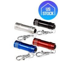 3 LED Flashlight with Key Clip