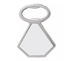 Diamond Shaped Zinc Alloy Fridge Magnet