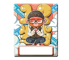 Rectangular Mouse Pad with Gel Wrist Support