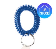 Coil Bracelet Key Tag