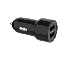 Dual Port USB Car Charger, 15.5W