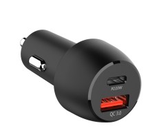 Dual Port USB Car Charger, 38W