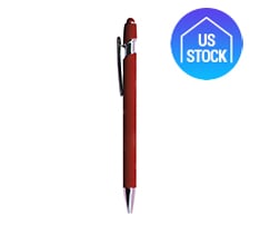 Rubberized Stylus Ballpoint Pen