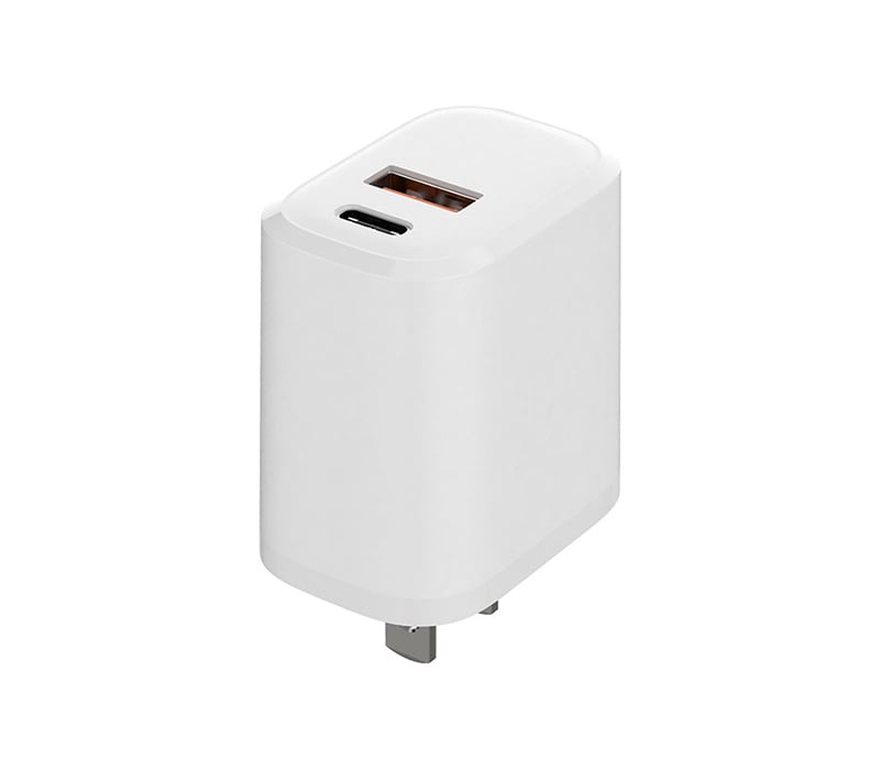 Dual Port USB Wall Charger, 20W