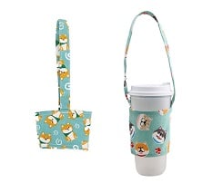 Eco-friendly Cotton Canvas Cup Sleeve