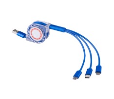 3-in-1 Retractable Charging Cable