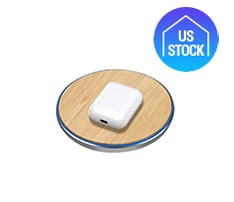 Bamboo Wireless Charger Pad, 15W
