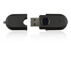 Racetrack Shaped USB Flash Drive